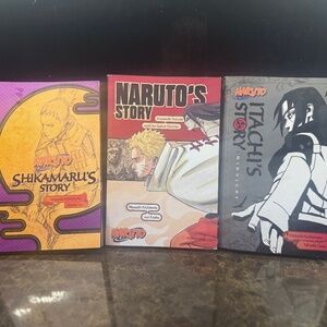 Naruto Series of 3 Chapter Books in perfect condition